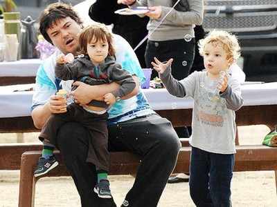 Jack Black Spills on His Sons' Artistic Pursuits: 'I've Got a Couple  Picassos!', Jack Black, Samuel Black, Thomas Black