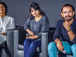 Kiran Rao, Zaira Wasim and Aamir Khan at trailer launch