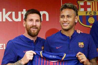 Lionel Messi bids farewell to Neymar on Instagram