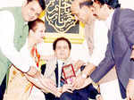 Rajnath Singh and Dilip Kumar