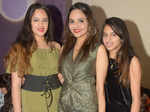 Madhoo Shah with her daughters