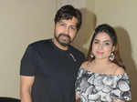 Sujoy Mukherjee with wife