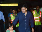 Vivek Oberoi spotted with his son at airport