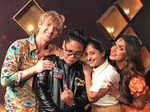 Aashka Goradia and Brent Goble with Ruel Dausan Varindani and Sneha Kapoor