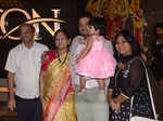 Swwapnil Joshi pose with his family