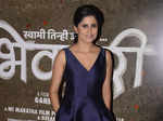 Sai Tamhankar at Bhikari screening