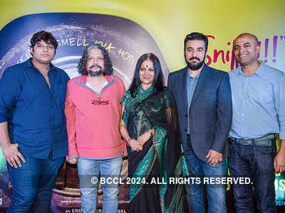 'Sniff!!!' unveils its first song in Mumbai