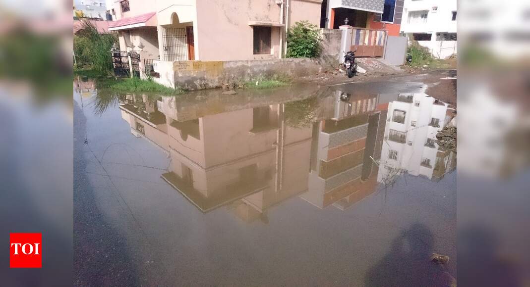 Water logging problem - Times of India