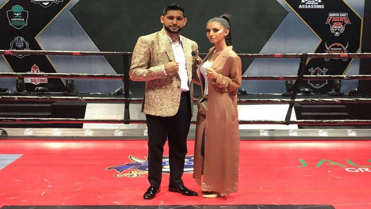Boxer Amir Khan accuses wife of