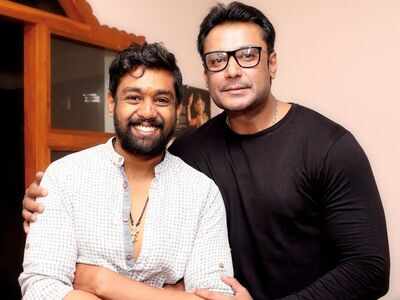 Darshan lends his voice to Dhruva Sarja’s Bharjari