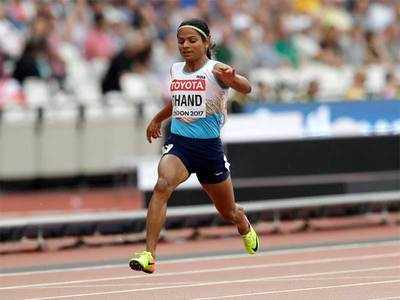 Dutee Chand crashes out of World Athletics Championships