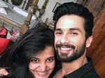 Sanah Kapoor and Shahid Kapoor