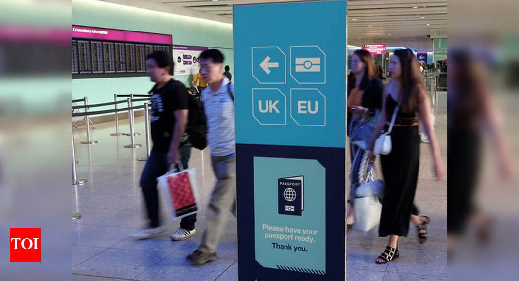 UK to scrap 'outdated' landing cards for Indians, others - Times of India