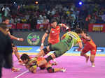 Players at Pro Kabaddi League 2017