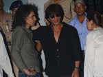 Imtiaz Ali and Shah Rukh Khan at airport