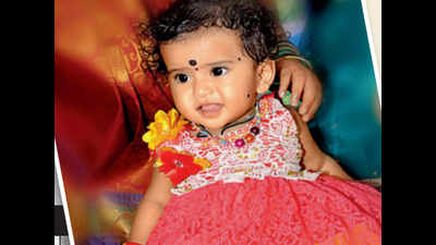 2-year-old Chaitra was playing, killer wheels crush & drag body