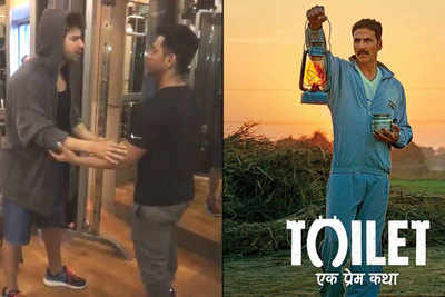 Varun Dhawan promotes ‘Toilet: Ek Prem Katha’ with a workout video