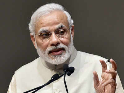 PM Narendra Modi asks people to work to create 'new India' by 2022