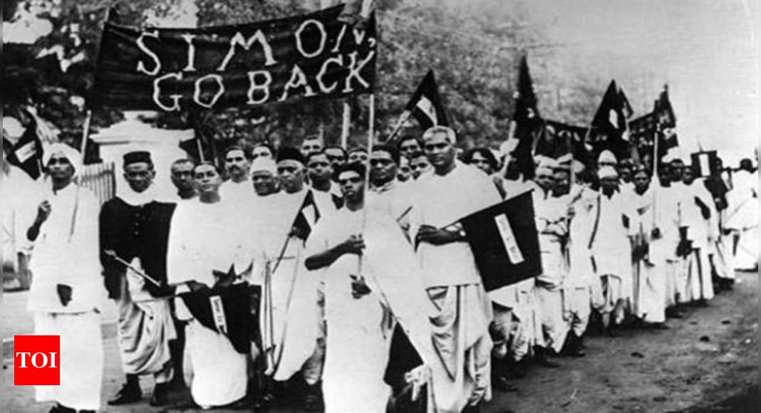 Quit India Movement Times Of India