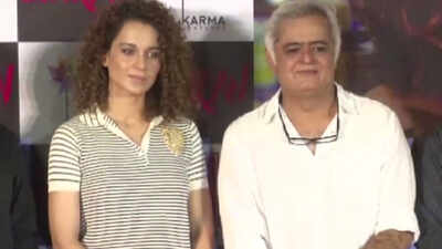 Kangana Ranaut and Hansal Mehta launch the trailer of 'Simran'