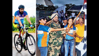 A bicycle ride to help para-athletes realise their dreams