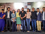 Ranbir Kapoor, Aditi Rao Hydari, Manyata Dutt, Sanjay Dutt, Priya Dutt, Vidhu Vinod Chopra, Bhushan Kumar and Rajkumar Hirani