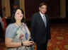 Ashok Chauhan with wife