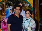 Ajay Kapoor with wife Ekta Kapoor