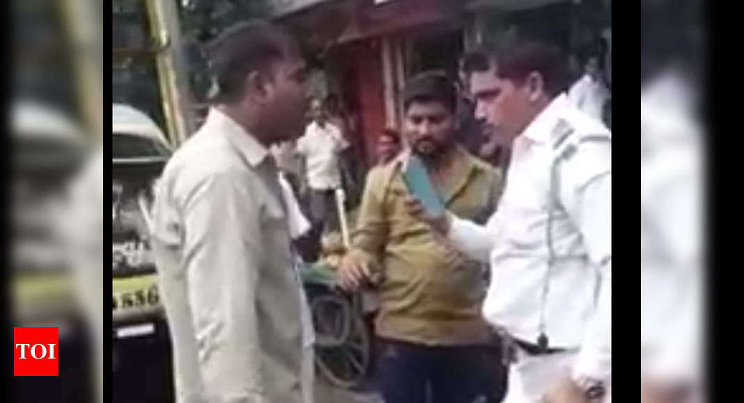 Traffic Constable Namdev Himgire: Traffic cop beaten up by autorickshaw ...