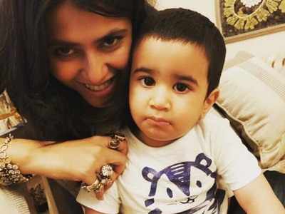 Ekta Kapoor ties a Rakhi to her nephew Laksshya, posts the cutest pic