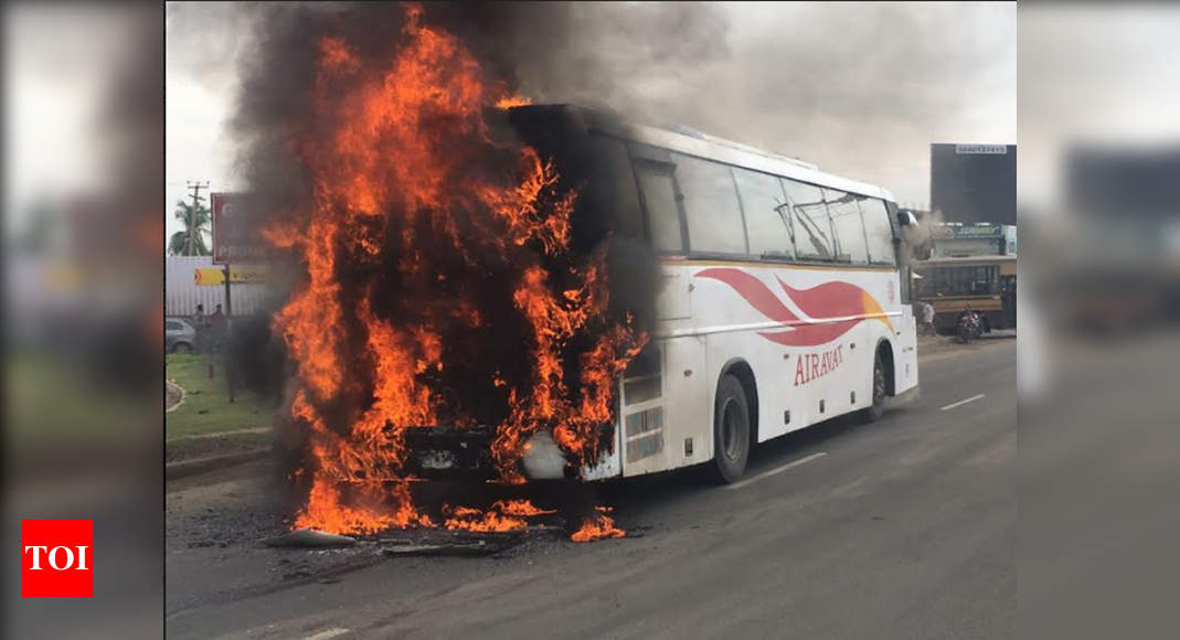 accident de bus volvo indien