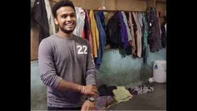 Billionaires' son struggles in Hyderabad as common man