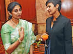 Sarita Reddy and Australian High Commissioner Harinder Sidhu