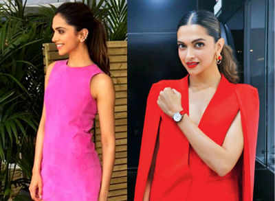 Deepika Padukone shows how to wear pink and red together