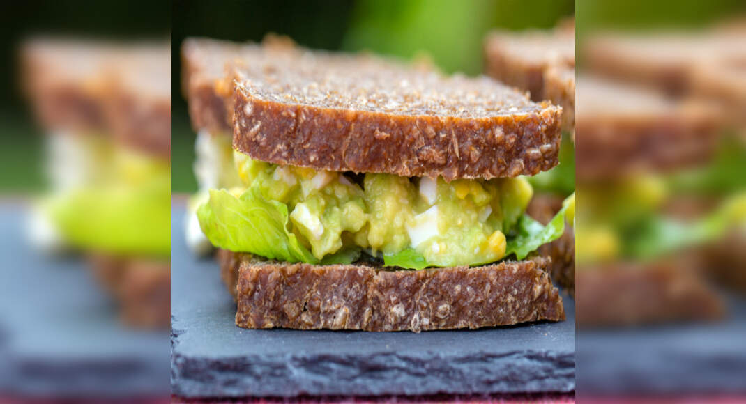 Guacamole Egg Salad Sandwich Recipe: How to Make Guacamole Egg Salad Sandwich Recipe | Homemade Guac