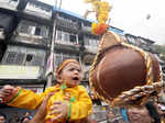 Cute kids dressed up as Lord Krishna