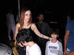 Sussanne Khan spotted with sons