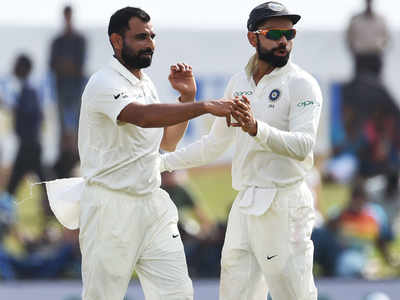 Mohammed Shami is among top three fast bowlers in world now: Virat Kohli