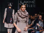A model walks the ramp for designer Nakita Singh
