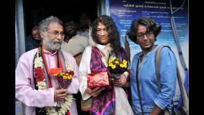 Irom Sharmila ties knot in Kodaikanal