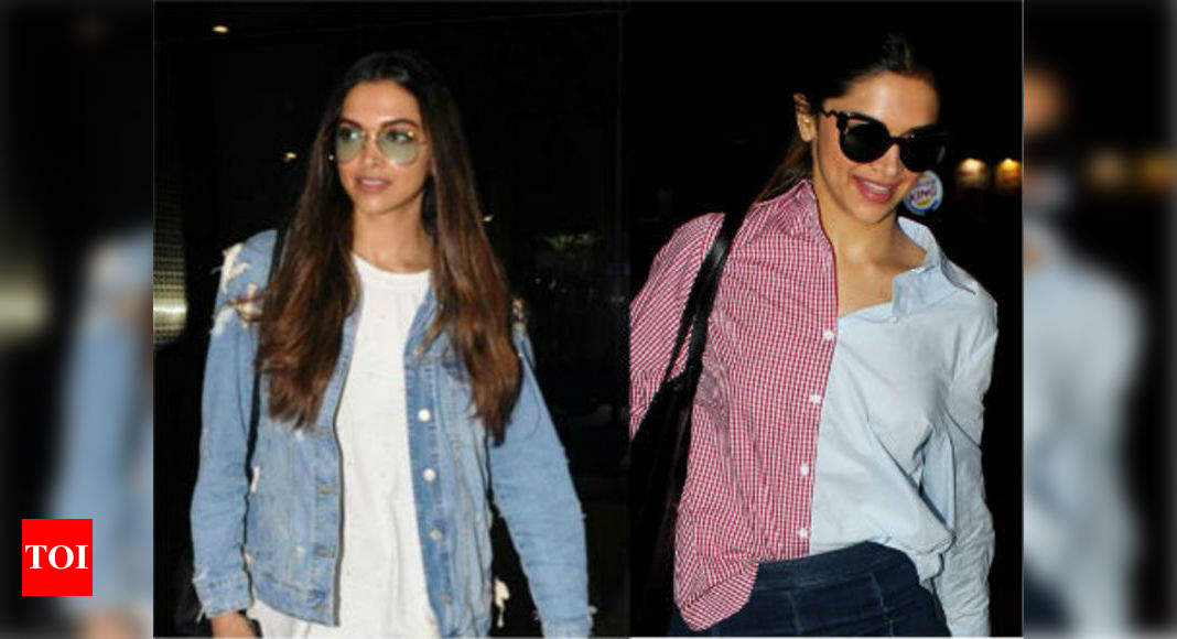 Deepika Padukone's latest outfits need your attention - Times of India