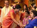 Sahari and Raches Veerendra Dev’s wedding ceremony