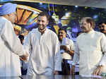 Manmohan Singh and Rahul Gandhi during the conclave