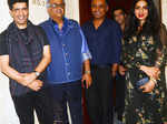 Manish Malhotra, Boney Kapoor and Ravi Udyawar