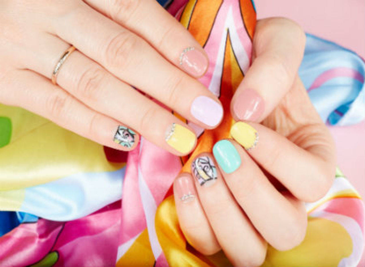 15 Easy Nail Art Designs You Can Totally Do at Home  Faces Canada