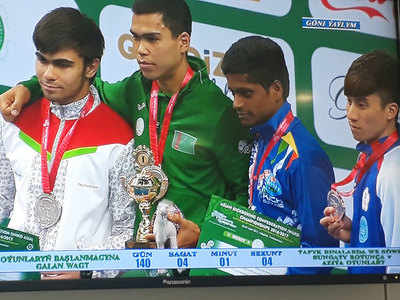 Young kick boxer keen to make a mark for India