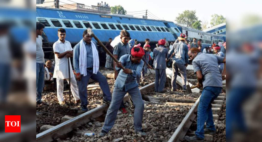 Kalinga Express derailment: 'Work was being carried out on tracks ...