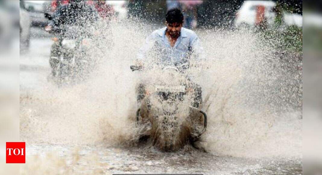 Heavy showers throw wet blanket over Pune Pune News Times of India