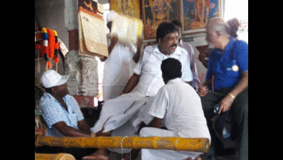 AIADMK MLA asks party members to massage his legs in public
