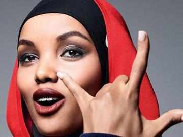Muslim model breaks beauty stereotype featuring in top magazine cover